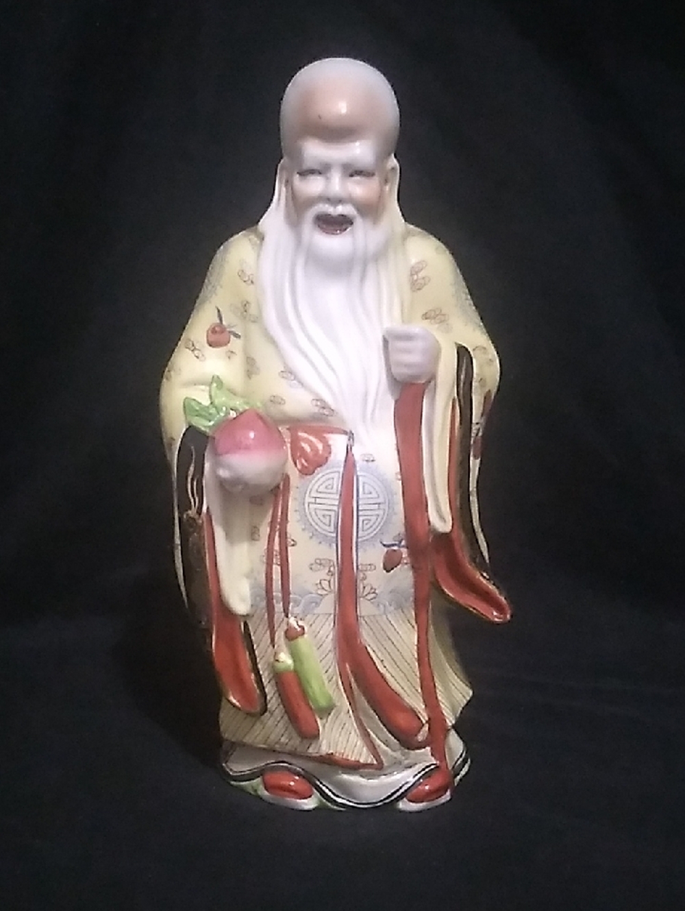 Vintage Shou Lao Chinese God Of Longevity (B8)